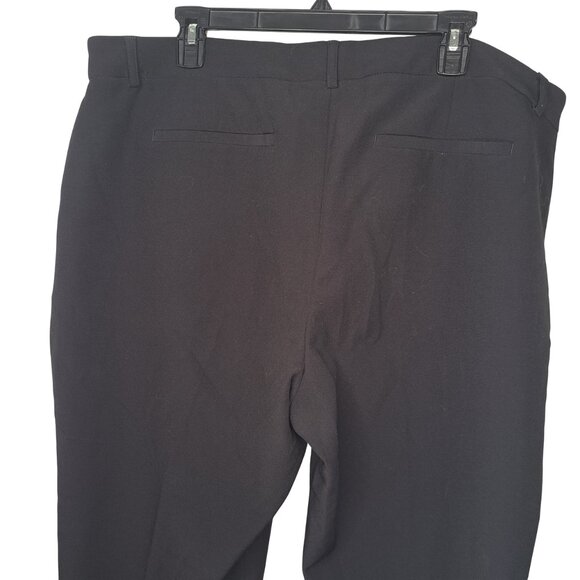 Express Editor Black Slacks Office Pants Professional Plus Size 18 - Picture 5 of 9